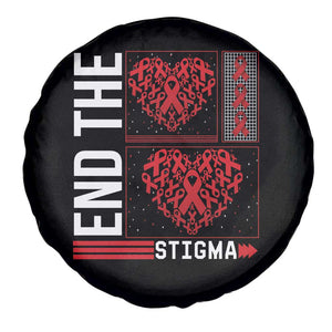 HIV Awareness End The Stigma Spare Tire Cover World AIDS Day Gift TS12 Print Your Wear