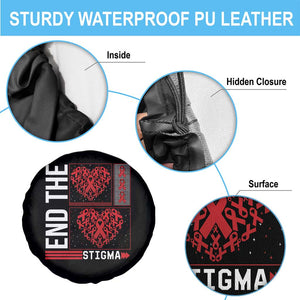 HIV Awareness End The Stigma Spare Tire Cover World AIDS Day Gift TS12 Print Your Wear