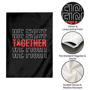 We Fight Together Support Squad HIV Awareness Gift Garden Flag TS12 Print Your Wear