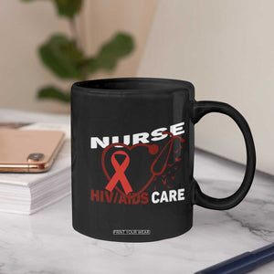 Healthcare Hero HIV AIDS Care Nurse Gift Coffee Mug TS12 Print Your Wear