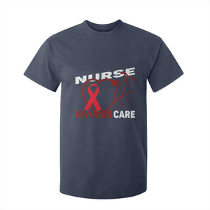 Healthcare Hero HIV AIDS Care Nurse Gift T Shirt For Kid TS12 Navy Print Your Wear