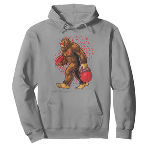 Funny Bigfoot Football Hoodie Support HIV Awareness Gift TS12 Sport Gray Print Your Wear
