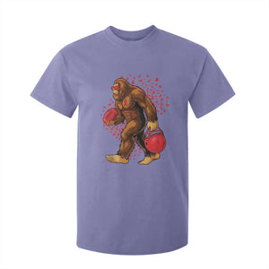 Funny Bigfoot Football T Shirt For Kid Support HIV Awareness Gift TS12 Violet Print Your Wear