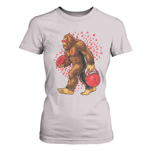 Funny Bigfoot Football T Shirt For Women Support HIV Awareness Gift TS12 Ice Gray Print Your Wear