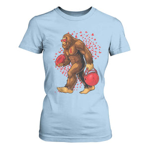Funny Bigfoot Football T Shirt For Women Support HIV Awareness Gift TS12 Light Blue Print Your Wear