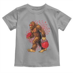 Funny Bigfoot Football Toddler T Shirt Support HIV Awareness Gift TS12 Sport Gray Print Your Wear