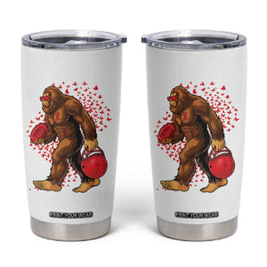 Funny Bigfoot Football Tumbler Cup Support HIV Awareness Gift TS12 White Print Your Wear