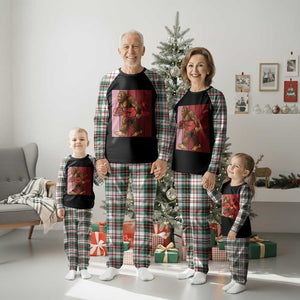 Funny Bigfoot Football HIV Awareness Plaid Pajama Set Red Ribbon Retro Vintage Style Gift TS12 Christmas Plaid Print Your Wear