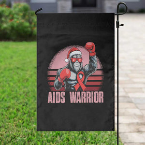 Christmas Santa Bigfoot HIV Awareness Garden Flag Retro Vintage Style Gift TS12 Print Your Wear