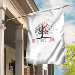 World AIDS Day Awareness Gift Garden Flag Faith Hope Love TS12 Print Your Wear