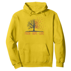 World AIDS Day Awareness Gift Hoodie Faith Hope Love TS12 Daisy Print Your Wear