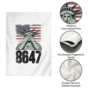 8647 Statue Of Liberty Garden Flag Political Satire Protest Poster Graphic TS12 Print Your Wear