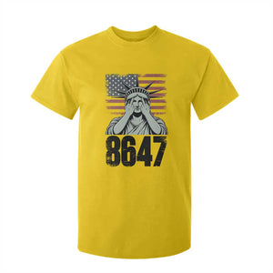 8647 Statue Of Liberty T Shirt For Kid Political Satire Protest Poster Graphic TS12 Daisy Print Your Wear