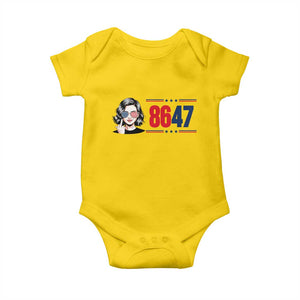 Political Activist 8647 Baby Onesie Freedom Satire Protest Graphic TS12 Daisy Print Your Wear