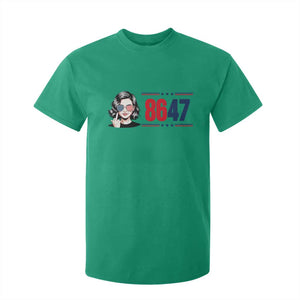 Political Activist 8647 T Shirt For Kid Freedom Satire Protest Graphic TS12 Irish Green Print Your Wear