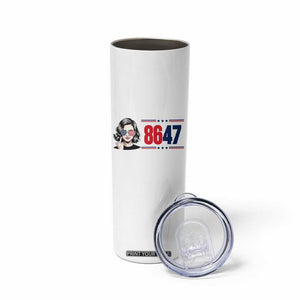 Political Activist 8647 Skinny Tumbler Freedom Satire Protest Graphic TS12 Print Your Wear
