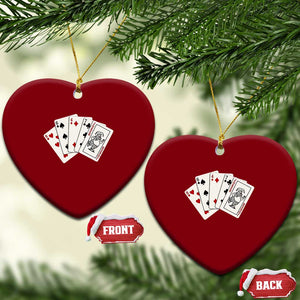 8647 Protest Playing Cards Ceramic Ornament Liberal Activist Anti Trump Graphic TS12 Print Your Wear