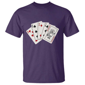 8647 Protest Playing Cards T Shirt Liberal Activist Anti Trump Graphic TS12 Purple Print Your Wear