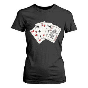 8647 Protest Playing Cards T Shirt For Women Liberal Activist Anti Trump Graphic TS12 Black Print Your Wear