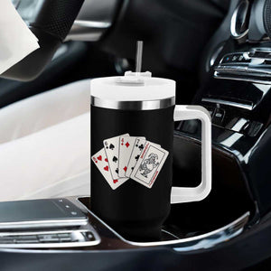8647 Protest Playing Cards Tumbler With Handle Liberal Activist Anti Trump Graphic TS12 Print Your Wear
