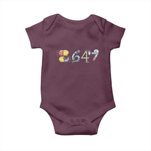 8647 Medical Professions Resist Graphic Baby Onesie Healthcare Worker Freedom TS12 Maroon Print Your Wear