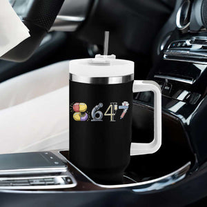 8647 Medical Professions Resist Graphic Tumbler With Handle Healthcare Worker Freedom TS12 Print Your Wear