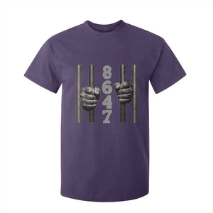 Funny 8647 Jail T Shirt For Kid Freedom Protest Satire Graphic Gift TS12 Purple Print Your Wear