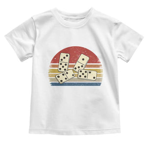 Vintage Domino Player 8647 Toddler T Shirt Board Game Subtle Protest TS12 White Print Your Wear