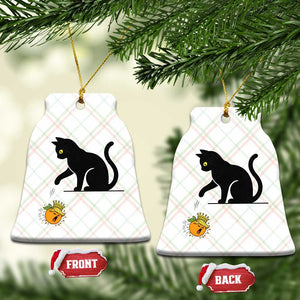 Funny No Kings Black Cat Ceramic Ornament Rebellious Cat Lover Gift TS12 Print Your Wear