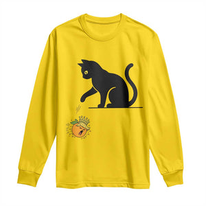 Funny No Kings Black Cat Long Sleeve Shirt Rebellious Cat Lover Gift TS12 Daisy Print Your Wear