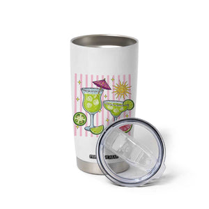 Tropical Margarita Summer Tumbler Cup Beach Vacation Graphic TS12 Print Your Wear