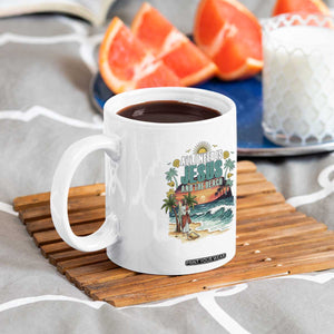 All I Need Is Jesus And The Beach Coffee Mug Christian Summer Faith Graphic TS12 Print Your Wear