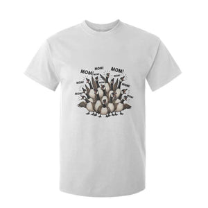 Silly Goose Mom T Shirt For Kid Funny Parenting Chaos Motherhood TS12 White Print Your Wear