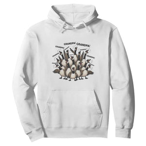 Silly Goose Grandpa Hoodie Funny Family Chaos Grandfather TS12 White Print Your Wear