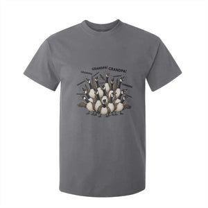 Silly Goose Grandpa T Shirt For Kid Funny Family Chaos Grandfather TS12 Charcoal Print Your Wear