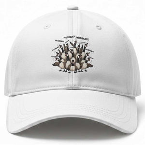 Silly Goose Husband Baseball Cap Funny Marriage Chaos Husbandhood TS12 Print Your Wear