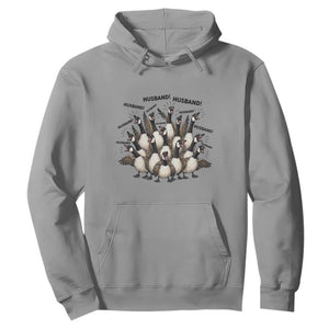 Silly Goose Husband Hoodie Funny Marriage Chaos Husbandhood TS12 Sport Gray Print Your Wear