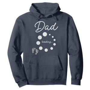 Dad Loading 2026 Hoodie Future Dad Announcement TS12 Navy Print Your Wear
