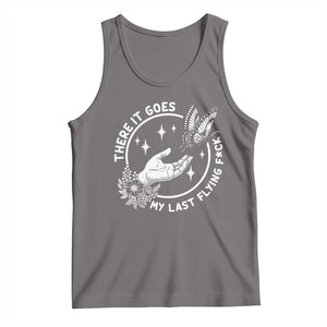 There It Goes My Last Flying F*ck Tank Top Funny Women Quote TS12 Deep Heather Print Your Wear