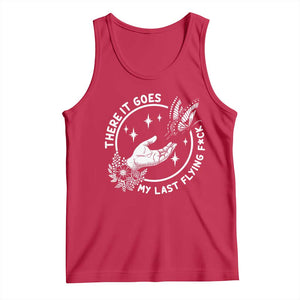 There It Goes My Last Flying F*ck Tank Top Funny Women Quote TS12 Red Print Your Wear