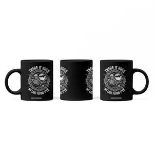 There It Goes My Last Flying F*ck Coffee Mug Funny Skeleton Quote TS12 Print Your Wear