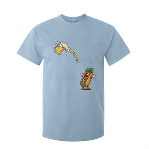 Funny Sausage Waiting For Beer T Shirt For Kid Oktoberfest Gift