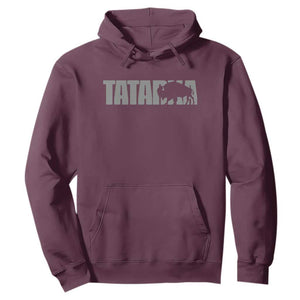 Vintage Tatanka Bison Hoodie Native American Buffalo Graphic