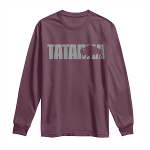 Vintage Tatanka Bison Long Sleeve Shirt Native American Buffalo Graphic