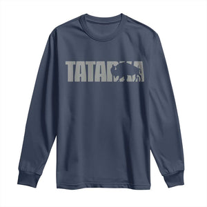 Vintage Tatanka Bison Long Sleeve Shirt Native American Buffalo Graphic