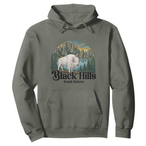 Black Hills South Dakota White Buffalo Hoodie State Pride Gift