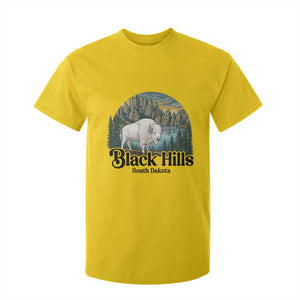 Black Hills South Dakota White Buffalo T Shirt For Kid State Pride Gift