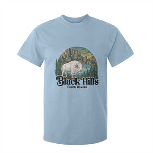 Black Hills South Dakota White Buffalo T Shirt For Kid State Pride Gift