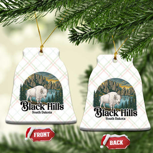 Black Hills South Dakota White Buffalo Ceramic Ornament State Pride Gift