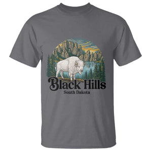 Black Hills South Dakota White Buffalo T Shirt State Pride Gift